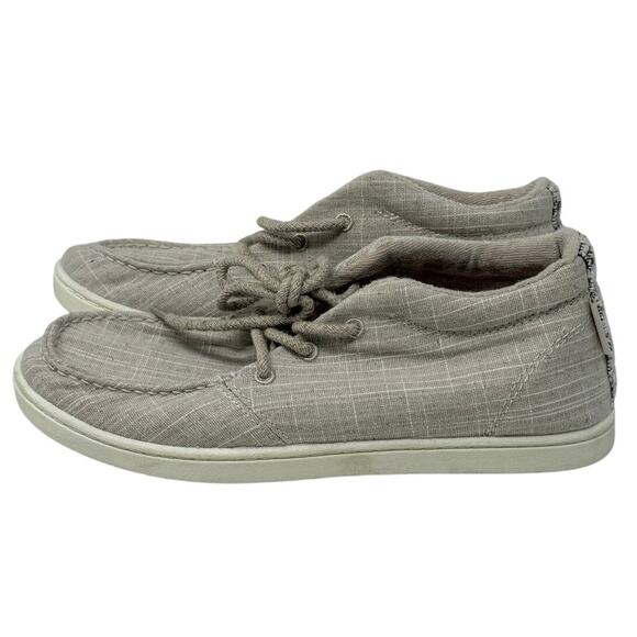 Roxy Minnow Wally Slip On Sneaker Shoe Women's 7.5 Cream - Picture 8 of 8